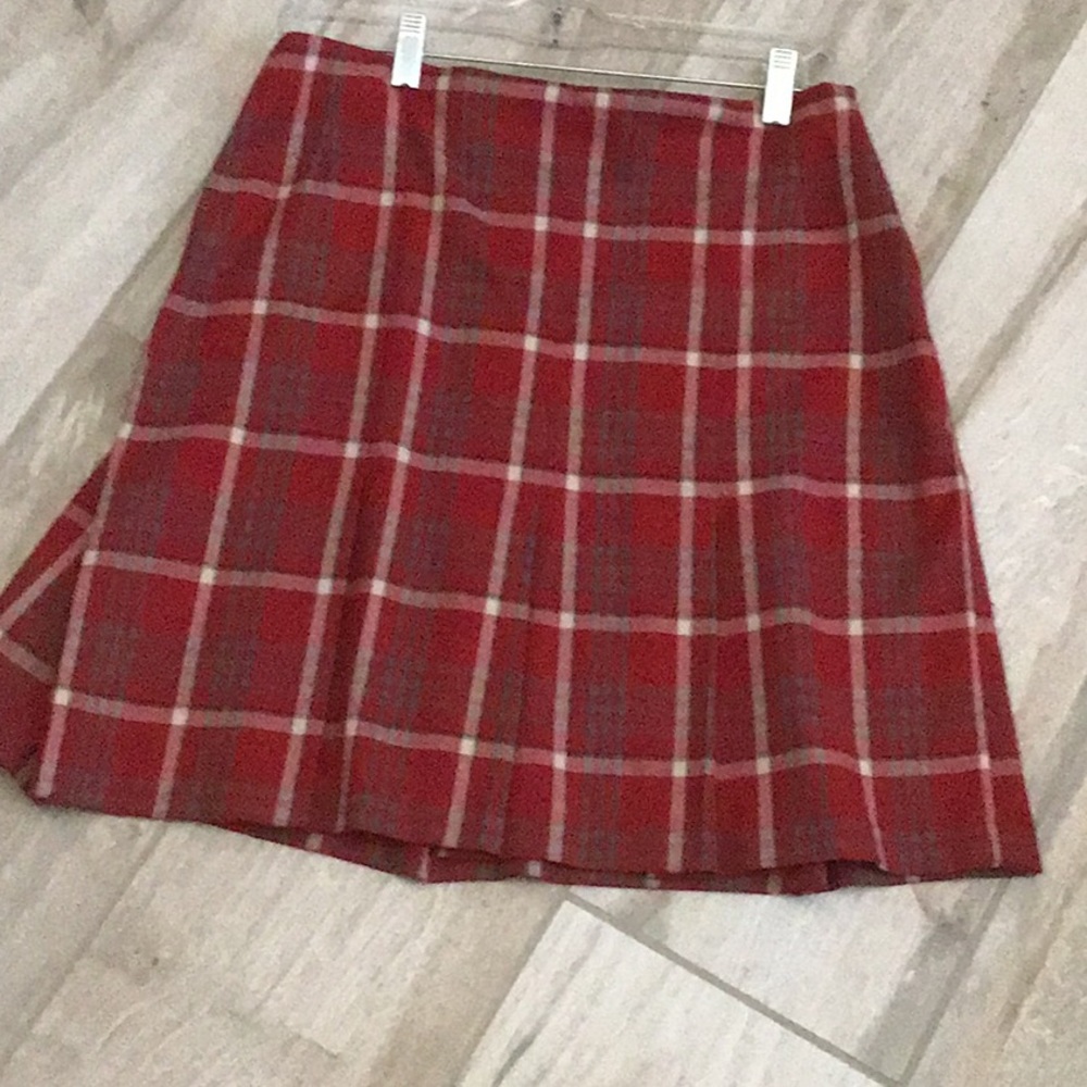 Plaid Cabi skirt
